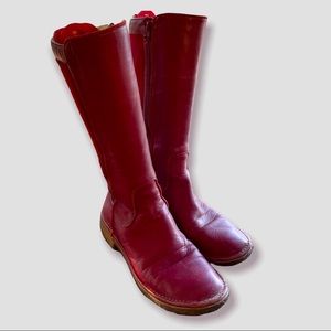 Oilily Red Knee-high Boots Size 40